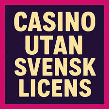 Casino utan Svensk Licens - Skattefria Vinster 695722020
